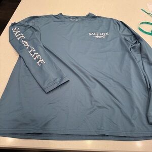 Salt Life SLX XL Shirt in Blue